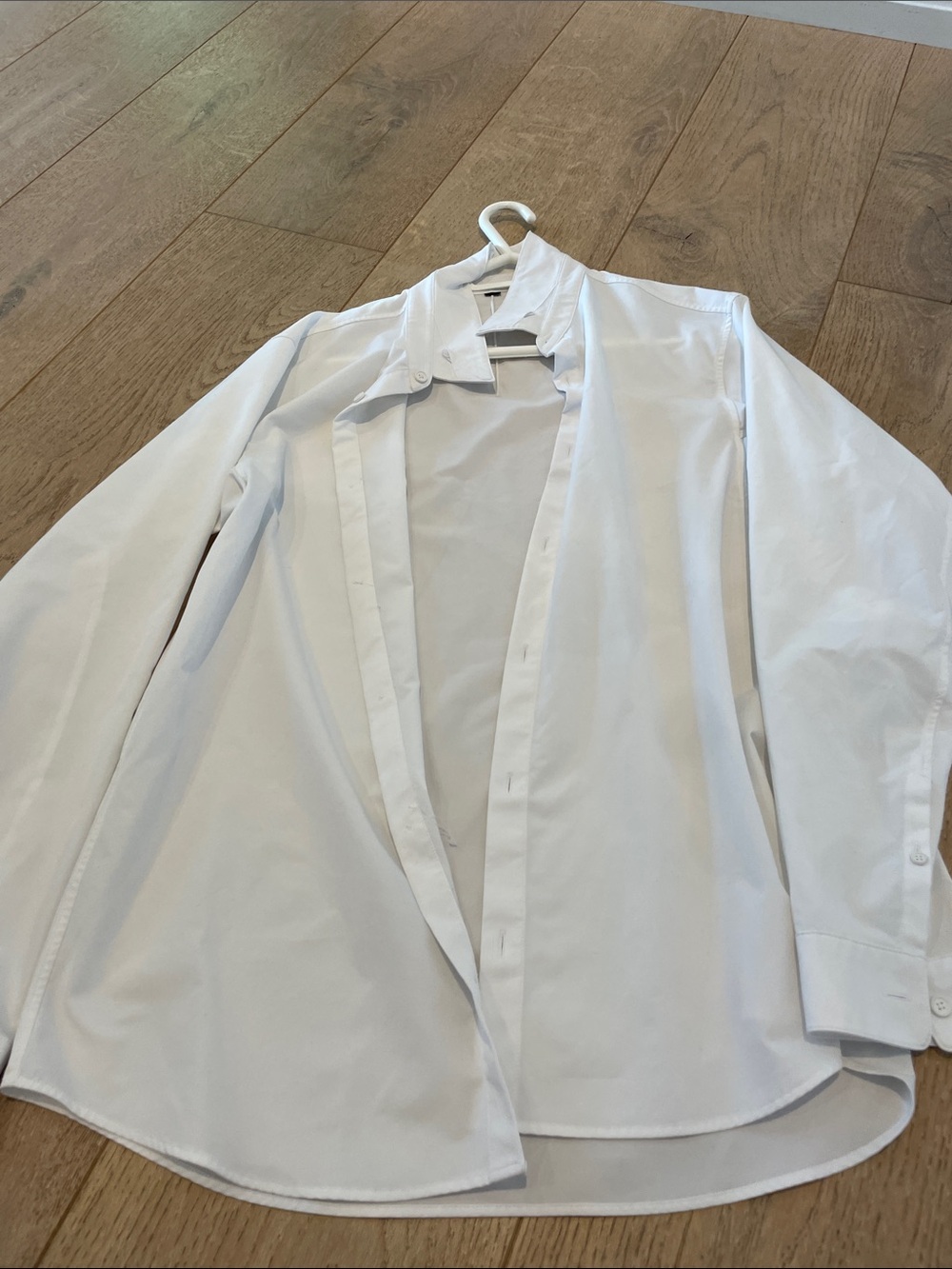 lululemon athletica Men's White Lightweight Shirt Jacket